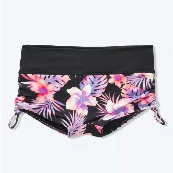 🔥2 FOR 40🔥 Victorias Secret Pink Gym to Swim Ruched Back Shortie - Picture 5 of 6